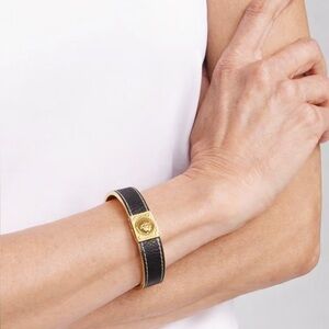 LOEWE Leather Belt Bangle Bracelet Cuff